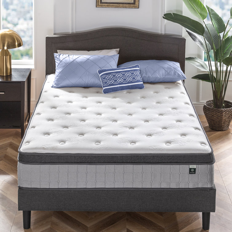 Zinus 13" Medium Cooling Gel Hybrid Mattress & Reviews Wayfair
